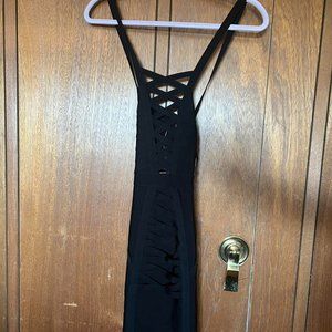 Bebe Women's Black Dress